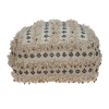 Parkland Collection Danbee Transitional hand WOVEN Puff