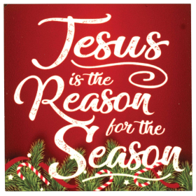 Jesus Is The Reason Hardboard Magnet