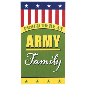 Magnet Proud Army Family