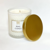 Forest Pine Cones Classy Candle