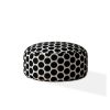 Indoor BIG DOT Black Round Zipper Pouf - Stuffed - Extra Beads Included! - 24in dia x 20in tall