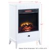 ACME Hamish Fireplace in White Finish AC00850