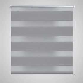 Zebra Blind 35.4"x59.1" Gray