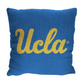 UCLA OFFICIAL NCAA "Invert" Woven Pillow; 20" x 20"