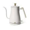 1-Liter Electric Gooseneck Kettle 1200 W, White Icing