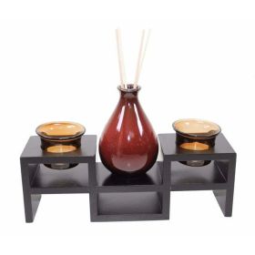 Tabletop Tea light Candle & Incense Holder Home Decor Relaxing Gift G16288