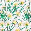 Yellow Cymbidium - Self-Adhesive Printed Window Film Home Decor(Sample)