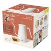 1-Liter Electric Gooseneck Kettle 1200 W, White Icing