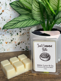 Nikki Lynn & Co. Cake Wax Melts (Pack of 6) (Color: Iced Cinnamon Rolls)