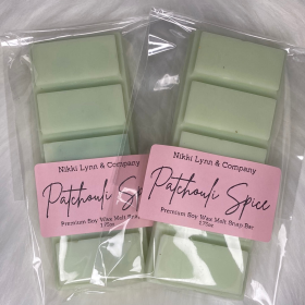 Nikki Lynn & Co. Fall Wax Melts (Pack of 6) (Color: Patchouli Spice Snap Bar)