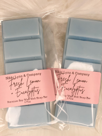 Nikki Lynn & Co. Fresh Collection Snap Bars (Pack of 6) (Color: Fresh Lemon & Eucalyptus)