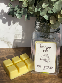 Nikki Lynn & Co. Sugar Wax Melts (Pack of 6) (Color: Lemon Sugar Cake)