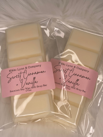 Nikki Lynn & Co. Vanilla Snap Bar (Pack of 6) (Color: Sweet Cinnamon & Vanilla)