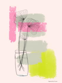 Art Prints -Simplicity (Color: Pink)