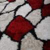 Rugsotic Carpets Hand Tufted Shag Polyester Area Rug Contemporary