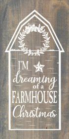 I'm dreaming of a farmhouse Christmas (Color: Weathered Gray)