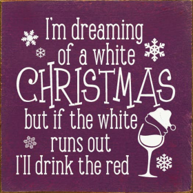 I'm dreaming of a white Christmas but .. (Color: Old Elderberry)