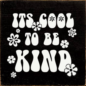 It's cool to be kind (Color: Old Black)