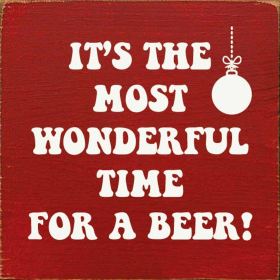 It's the most wonderful time for a beer! (Color: Old Red)