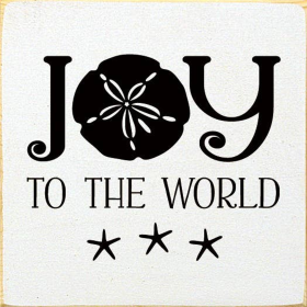 Joy to the World (coastal) (Color: Old Cottage White)