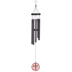 Windchime Cross Sail (Color: orange, size: 35")