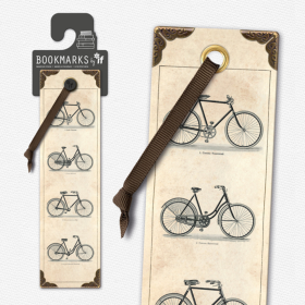 Vintage Bookmarks (Color: Bicycles)