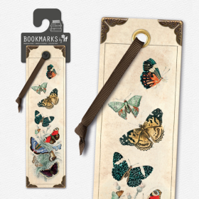 Vintage Bookmarks (Color: Butterflies)