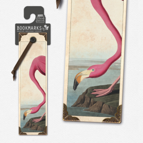 Vintage Bookmarks (Color: Flamingo)