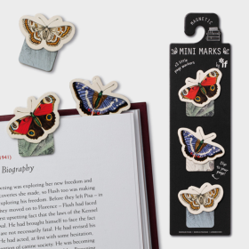 Mini-Marks Magnetic Bookmarks (Color: Butterflies)