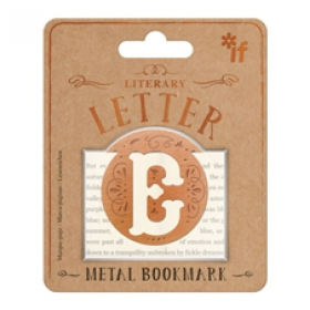 Literary Letters Bookmark (Color: E)