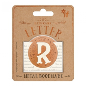 Literary Letters Bookmark (Color: R)