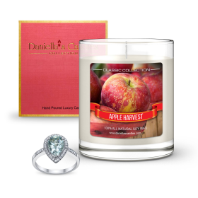 Apple Harvest Jewelry Candle Natural Soy Wax (size: 11 oz)