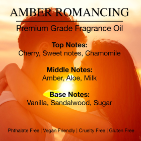 Amber Romancing Jewelry Candle (size: 6)