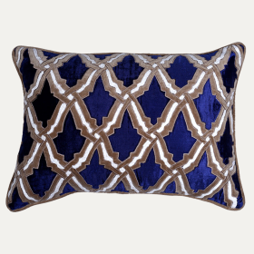 Throw Pillow Cover (Color: Navy1, size: 14 x 20 Inches)