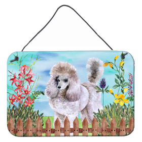 Poodle Accent Decor (Color: Poodle, size: 8 x 12)