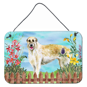 Irish Wolfhound Accent Decor (Color: Irish Wolfhound, size: 8 x 12)