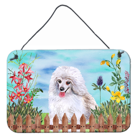 Poodle - Medium Accent Decor (Color: Poodle - Medium, size: 8 x 12)