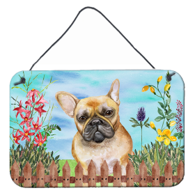 French Bulldog Accent Decor (Color: French Bulldog, size: 8 x 12)