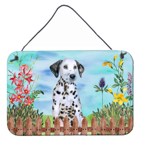 Dalmatian Puppy Accent Decor (Color: Dalmatian Puppy, size: 8 x 12)