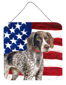 German Shorthaired Pointer Wall or Door Hanging Prints (Color: German Shorthaired Pointer, size: 6 x 6)