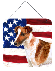 Fox Terrier - Smooth Wall or Door Hanging Prints (Color: Fox Terrier - Smooth, size: 6 x 6)