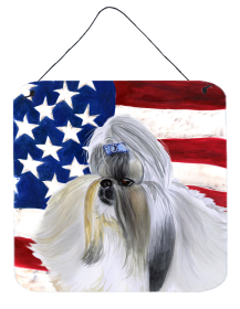 Shih Tzu Wall or Door Hanging Prints (Color: Shih Tzu, size: 6 x 6)