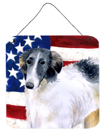 Borzoi Wall or Door Hanging Prints (Color: Borzoi, size: 6 x 6)