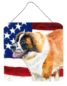 Saint Bernard Wall or Door Hanging Prints (Color: Saint Bernard, size: 6 x 6)