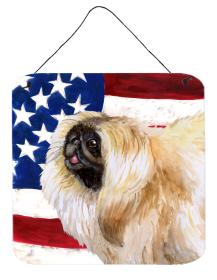 Pekingese Wall or Door Hanging Prints (Color: Pekingese, size: 6 x 6)