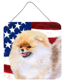 Pomeranian Wall or Door Hanging Prints (Color: Pomeranian, size: 6 x 6)