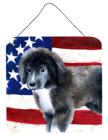 Newfoundland Puppy Wall or Door Hanging Prints (Color: Newfoundland Puppy, size: 6 x 6)