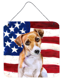 Jack Russell Terrier #2 Wall or Door Hanging Prints (Color: Jack Russell Terrier #2, size: 6 x 6)