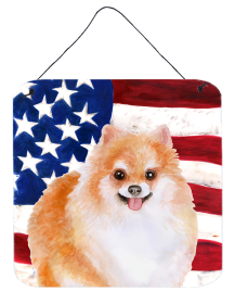 Pomeranian #2 Wall or Door Hanging Prints (Color: Pomeranian #2, size: 6 x 6)