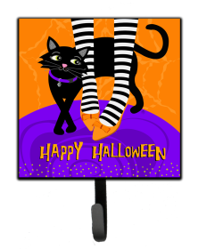 Halloween Leash or Key Holder (Color: Halloween Witches Feet, size: 4.25 x 7)